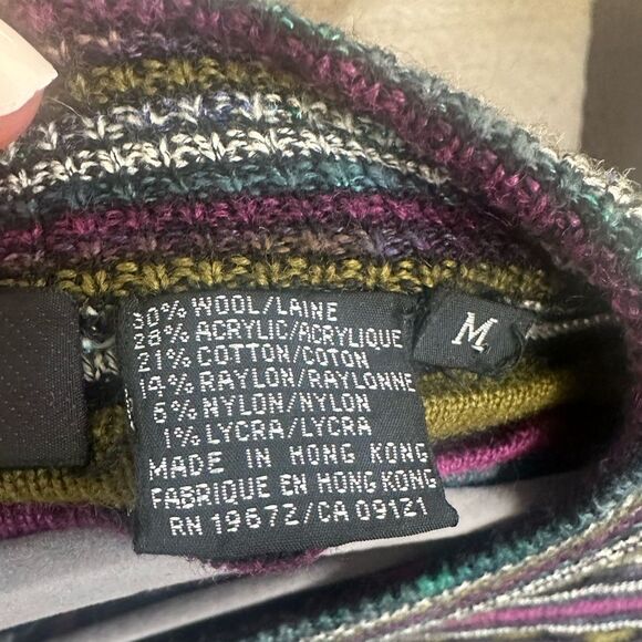 Jhane Barnes Vintage 3 knit Pullover Men’s Sweater M - Picture 5 of 6